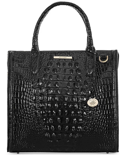 Женская сумка Brahmin Caroline Melbourne, черно-золотая