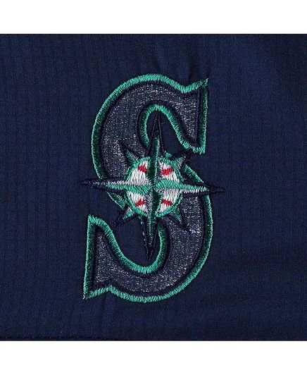 Мужская рубашка Columbia темно-синего цвета Seattle Mariners Tamiami Omni-Shade на пуговицах Columbia navy