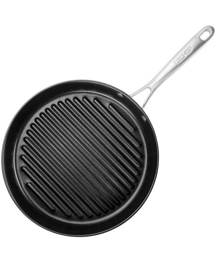 Сковорода-гриль TECHEF Onyx 30,5 см алюминиевая, черная