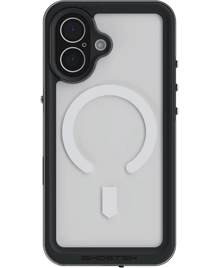 Чехол Ghostek Nautical для iPhone 17 MagSafe, прозрачный, с защитой от ударов