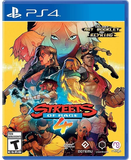 Игра merge games streets of rage 4 для playstation 4