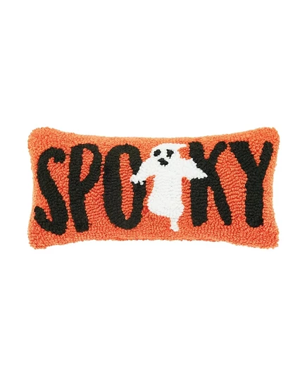 Подушка C&F Home Ghost Halloween Hooked Petite Accent Pillow 6" x 12