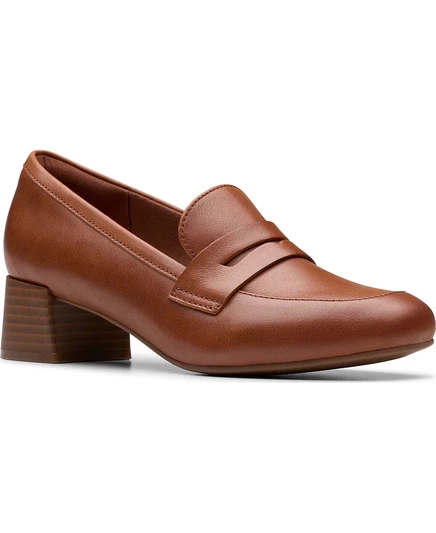 Женские туфли clarks iridessa sky на блок-каблуке, коричневые