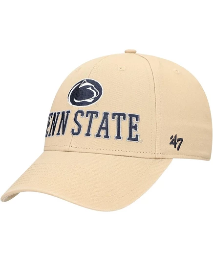 Мужская бейсболка '47 Brand Powell MVP Penn State, хаки