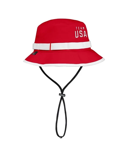 Мужская бейсболка Nike Red Team USA Apex Sideline On-Field Dri-FIT Boonie, красная