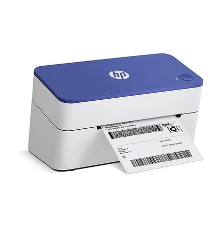 Принтер этикеток HP Direct Thermal Label Printer KE100 USB, доставка, штрих-код и многое другое, белый