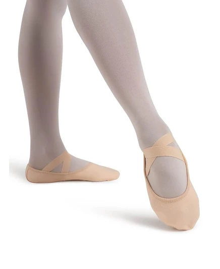 Женские балетные туфли Capezio Margot холщовые, розовые