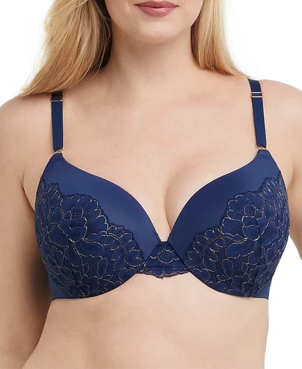 Женский пуш-ап Maidenform DM9900 кружевной, розовое золото