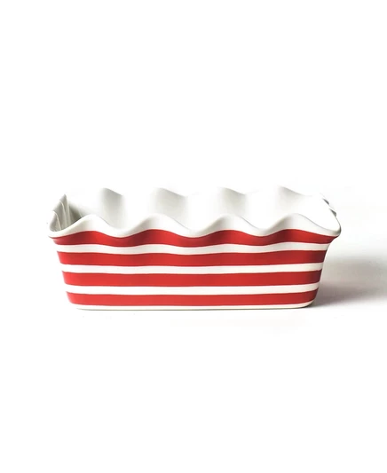 Форма для хлеба Coton Colors Stripe Ruffle, красная