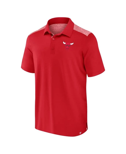 Мужская поло Fanatics Chicago Bulls с логотипом, красная