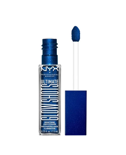 Жидкие тени NYX Ultimate Glow Shots, блюбери бэнк