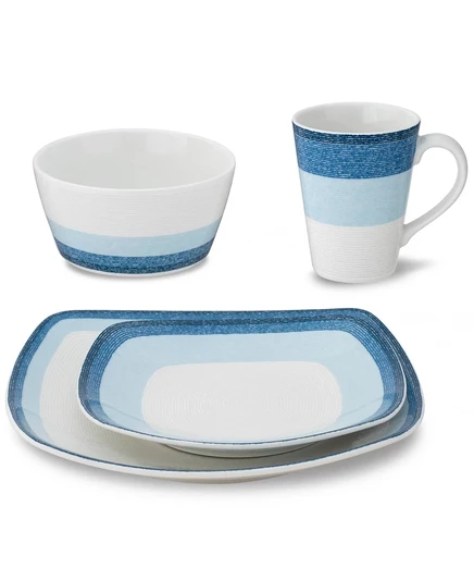 Набор посуды Noritake Colorscapes, 4 предмета, небесный