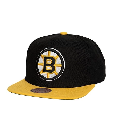 Мужская кепка Mitchell & Ness Boston Bruins, черная