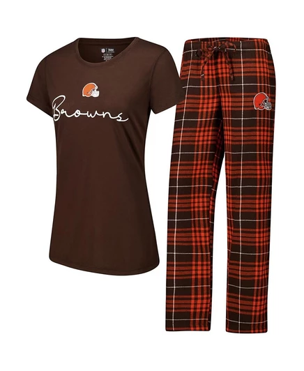 Женский комплект для сна Concepts Sport Cleveland Browns, разноцветный