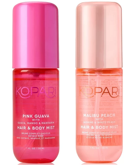 Kopari Beauty, 2 шт. Набор мистов для волос и тела Sweet Sunrise без цвета