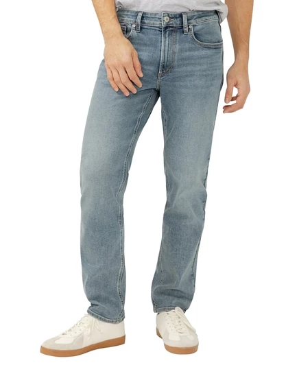Мужские джинсы Silver Jeans Co Eddie зауженные, синие