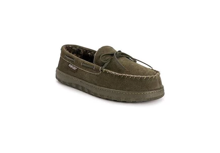 Мужские мокасины MUK LUKS Paul, замша, зеленые
