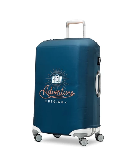 Чехол для чемодана Samsonite XL печатный, синий