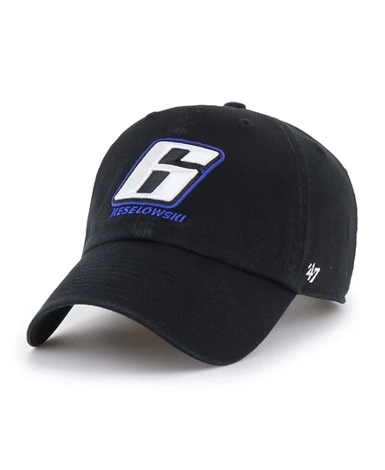 Мужская черная кепка 47 Brand Brad Keselowski с регулируемой длиной black