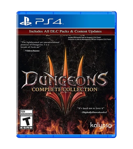 Видеоигра Dungeons 3: полное издание для PS4