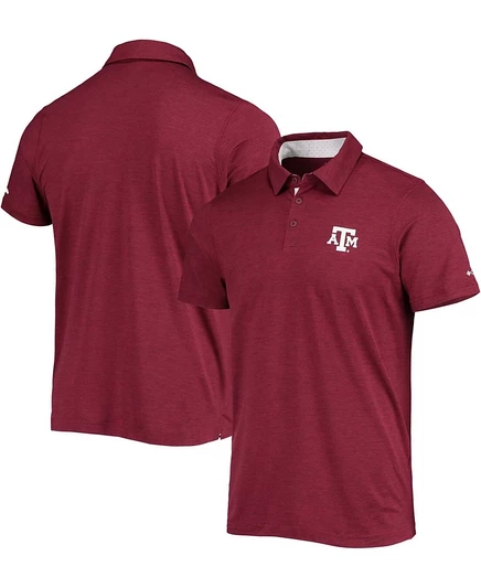 Мужская рубашка-поло Columbia Tech Trail Texas A&M, красная
