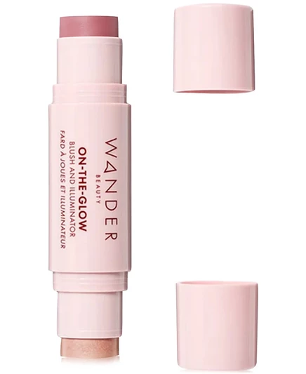 Румяна и осветляющий крем Wander Beauty On-The-Glow pink