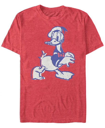 Пятое Солнце Fifth Sun Мужская футболка с коротким рукавом Donald Heritage red