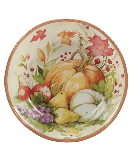 Сервировочная миска Certified International Harvest Blessings, многоцветная