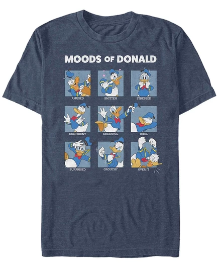 Мужская футболка fifth sun donald moods, синяя