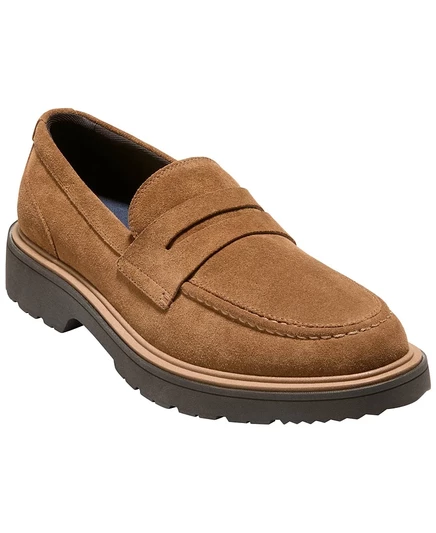 Мужские лоферы Cole Haan Vestry из замши, коричневые