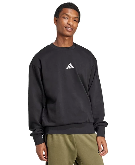 Мужской свитшот Adidas Essentials Feel Cozy, черный