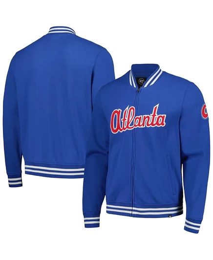 Мужская спортивная куртка '47 Brand Pack Pro Camden Atlanta Braves, синяя