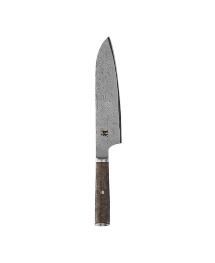 Нож MIYABI Black 5000MCD67 Santoku 18 см, коричневый