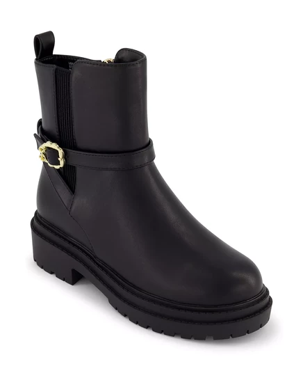 Маленькие и большие девочки Сэм и Либби нарисовали ботинки Kenya Moto Boot black
