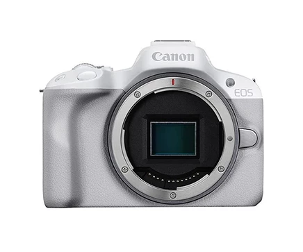 Беззеркальный фотоаппарат Canon EOS R50, белый
