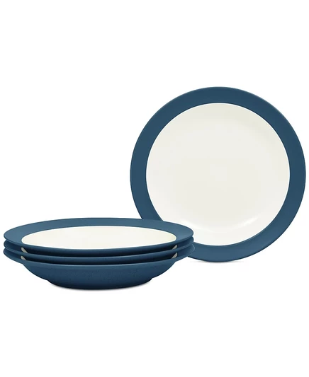 Миски для пасты Noritake Colorwave 800 мл, 4 шт., синие