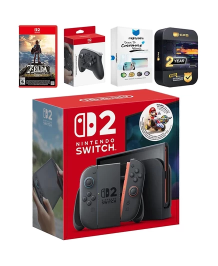 Консоль Nintendo Switch 2 512 ГБ Mario Kart и Zelda, черная
