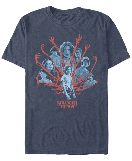 Мужская футболка Fifth Sun Demogorgon Billy, темно-синяя