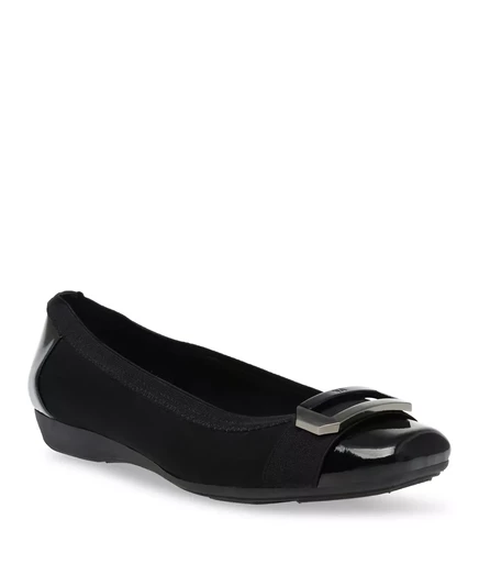 Женские балетки Anne Klein Uplift Sport с пряжкой, черные
