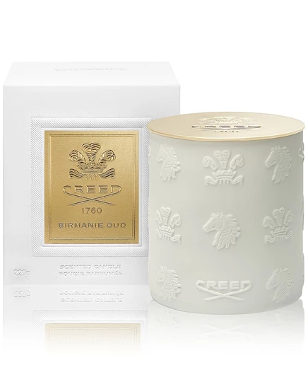 Свеча Creed Birmanie Oud из фарфора, 220 г