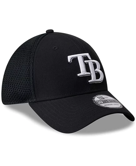 Мужская кепка New Era 39THIRTY Tampa Bay Rays, черная