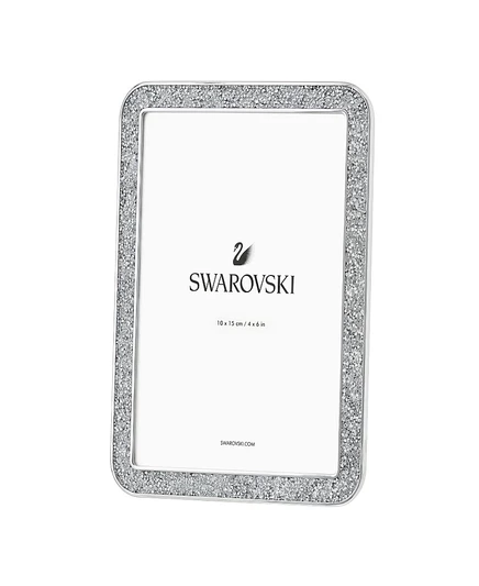 Малая фоторамка Swarovski Minera, серебристая