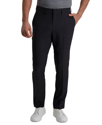 Мужские брюки Haggar Smart Wash, приталенные, угольные