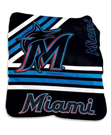 Плед с логотипом бренда Miami Marlins 50 