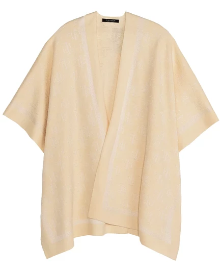 Логотип Ruana с матовым блеском Lauren Ralph Lauren cream