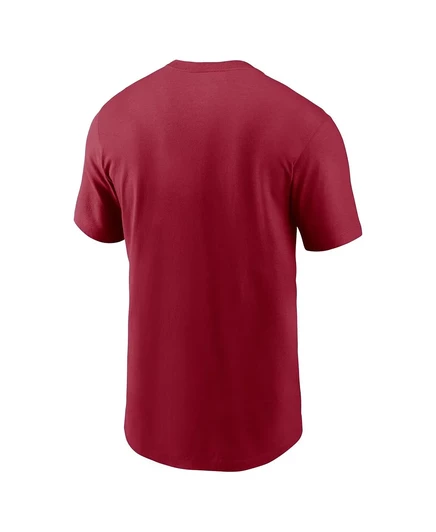 Мужская футболка Nike Cardinal Stanford Cardinal Campus State Shape от Nike cardinal