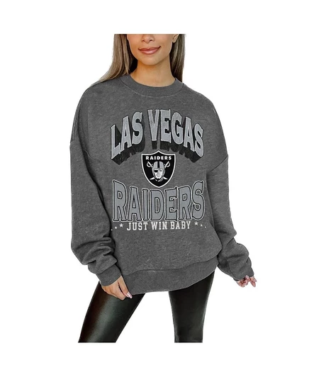 Женский свитшот Gameday Couture Las Vegas Raiders, серый