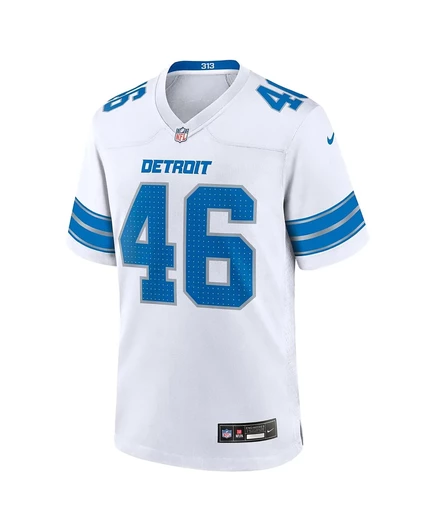 Мужская спортивная майка Nike Jack Campbell White Detroit Lions белого цвета white