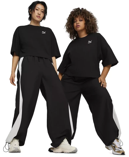  Укороченная футболка оверсайз от Better Classics для женщин puma black