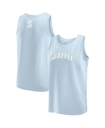 Мужская майка Fanatics Seattle Mariners Elements, голубая